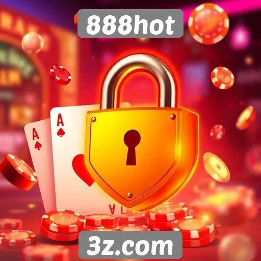 Plataforma 888hot se destaca pela segurança online